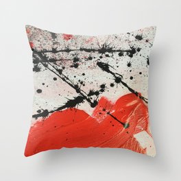 Canvas Style! manchas all over your place ;) Throw Pillow
