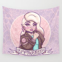 POWER GIRL Wall Tapestry