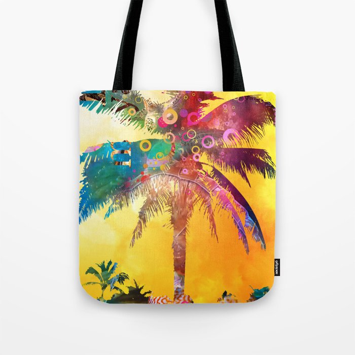 Palm in the Sun Tote Bag