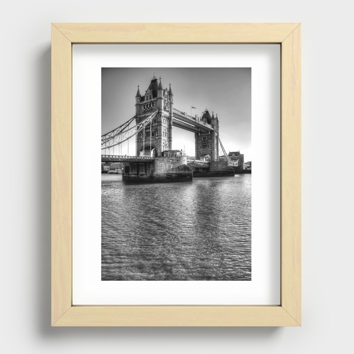 Tower Bridge, London Recessed Framed Print