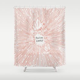 Positive Energy Shower Curtain