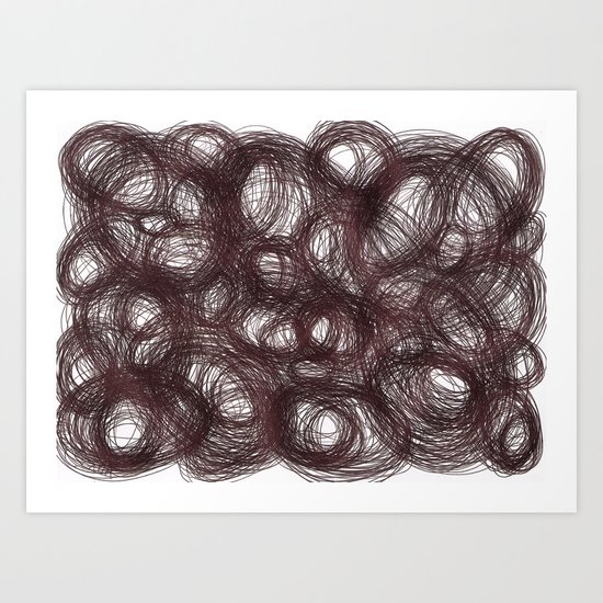 Circles Art Print
