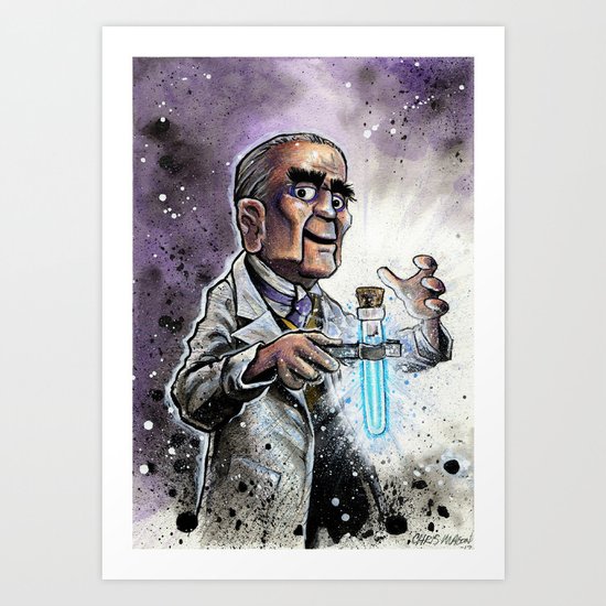 UNCLE BORIS Art Print