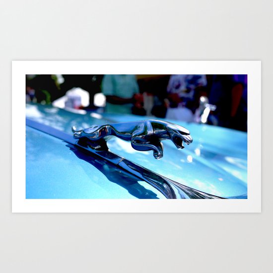 The Artful Jaguar Art Print
