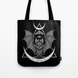 Occult Bat Tote Bag