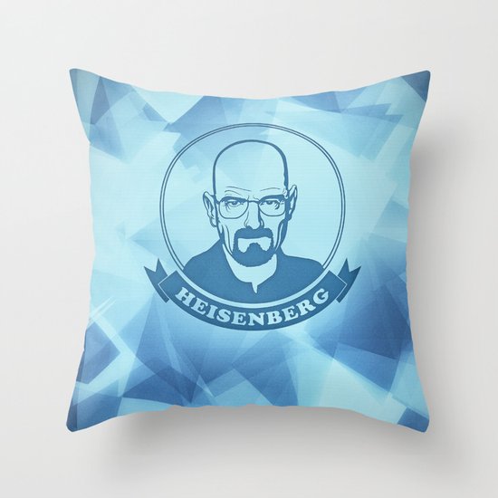 Walter White - Heisenberg - Blue Meth Edition Throw Pillow