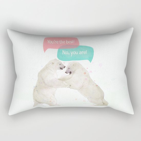best friends Rectangular Pillow