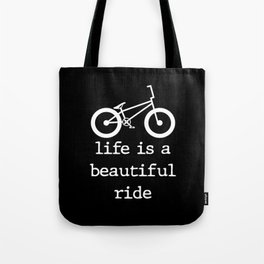 Bike Love Cycling BMX Mountain Bike Tour Tote Bag