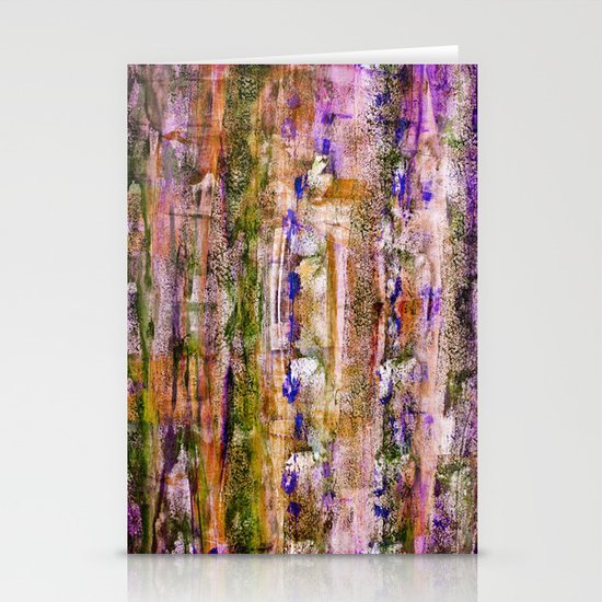 floating / purple Stationery Cards