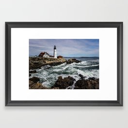 Portland Head Lighthouse 2 Framed Art Print