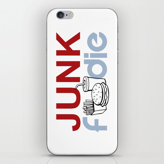 I HEART Junk Food iPhone Skin