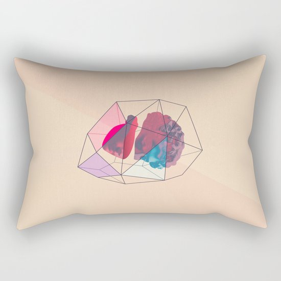 plaster statue Rectangular Pillow