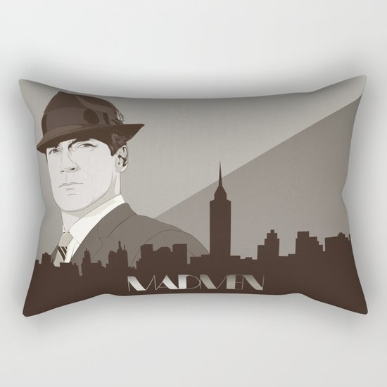 The Mad Rectangular Pillow