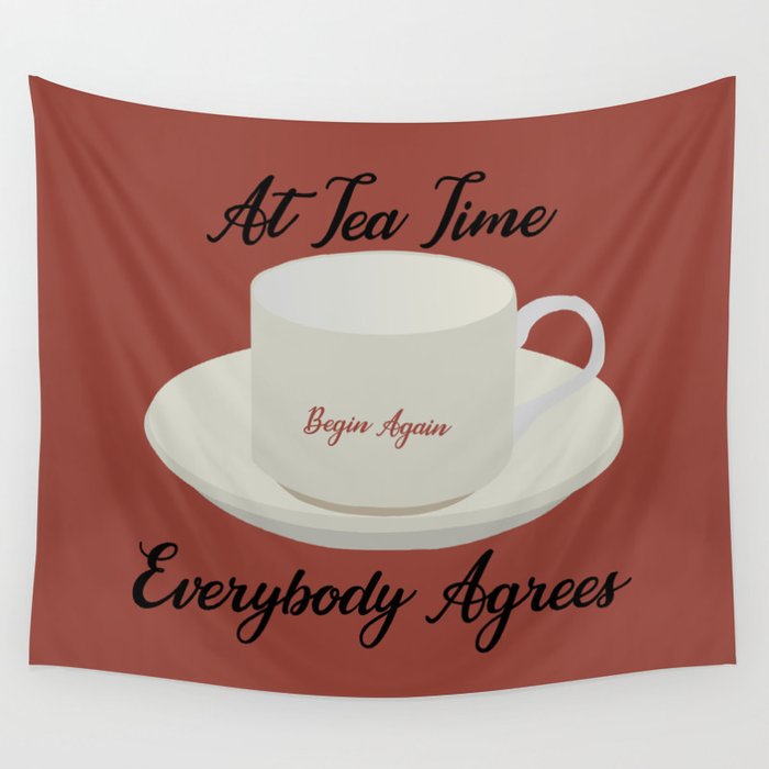 Tea Time with Taylor Wall Tapestry