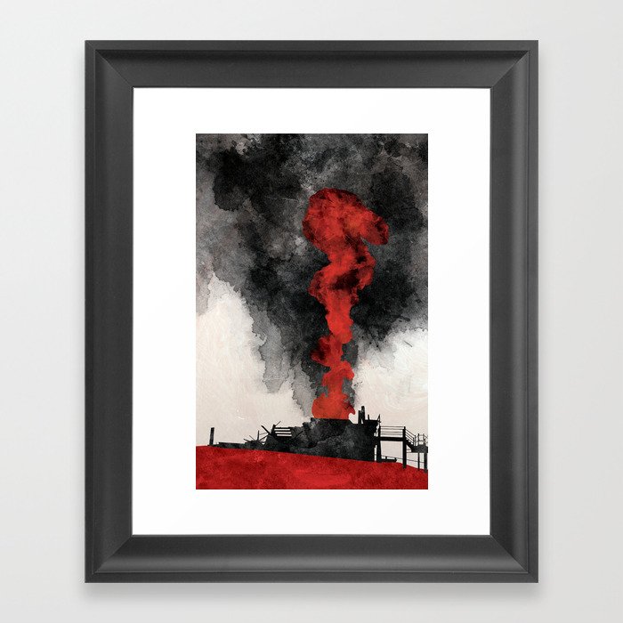 There Will Be Blood Movie Poster Framed Art Print