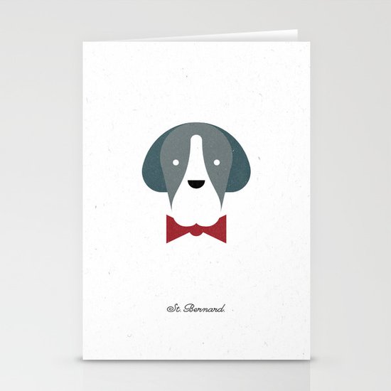Pedigree: St. Bernard Stationery Cards