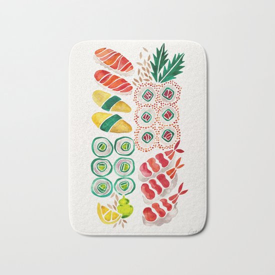 Sushi Collection Bath Mat