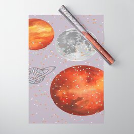I can meet you in the galaxy  Wrapping Paper