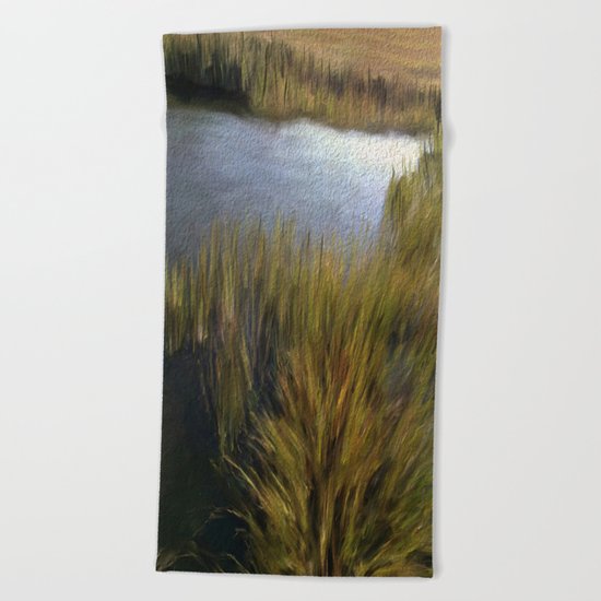 Hidden Lagoon Beach Towel