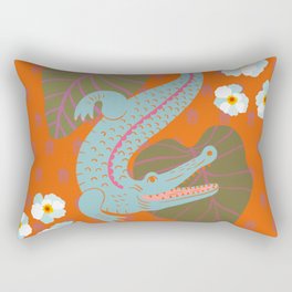 Alligator Rectangular Pillow
