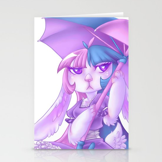 Pastel Bunny Stationery Cards