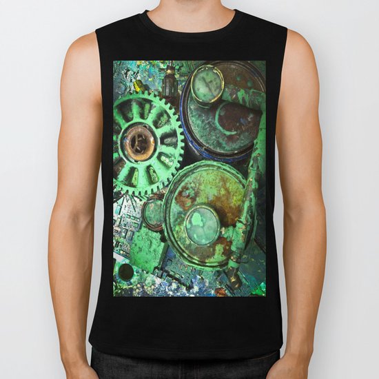 COMPLICATED TEXTURES Biker Tank