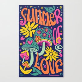 Summer of Love  Canvas Print