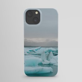Icebergs in Iceland iPhone Case