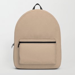 IVORY CREAM pastel solid color Backpack