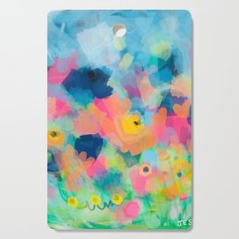 Colorful Flower Field Cutting Board