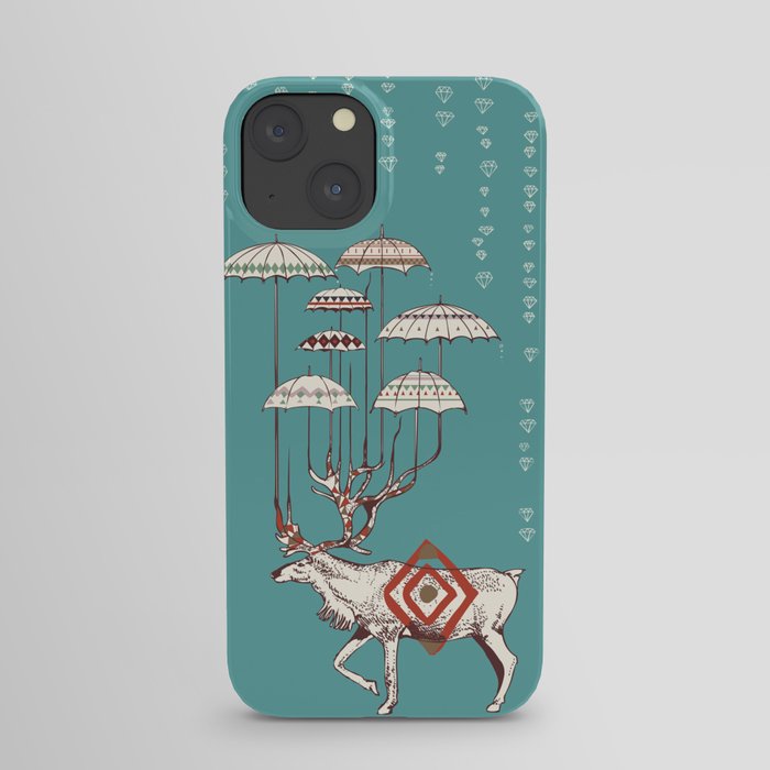 Rain Deer iPhone Case