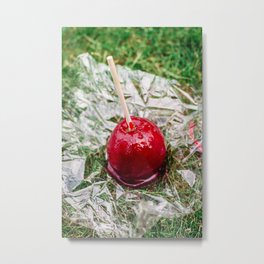 Candy Apple Metal Print | Food, Vintage, Photo 