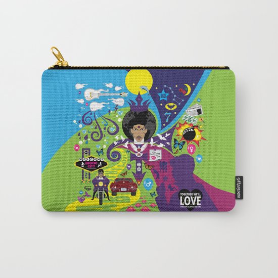 The Emoji-fication of His Purple Majesty: The Full Story Carry-All Pouch