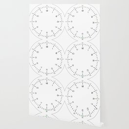 Minimalist Bauhaus Clock Wallpaper