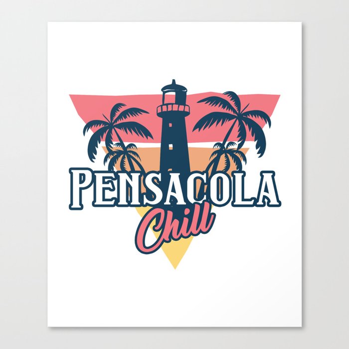 Pensacola chill Canvas Print
