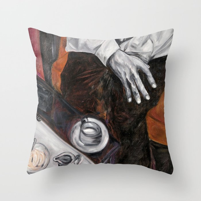Away from troubles Throw Pillow