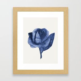 Blue rose  Framed Art Print