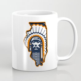 Fighting Illini Football Merch Coffee Mug