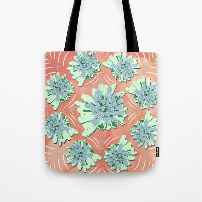 Desert Succulent Tote Bag