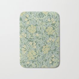 William Morris. Jasmine. Bath Mat | Victorian, Textile, Graphicdesign, Traditional, Brit, Movement, Artsandcrafts, British, Methods, Revival 