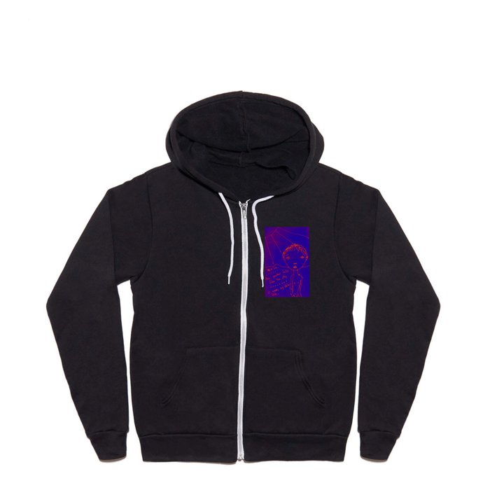 The Blue Itch Full Zip Hoodie