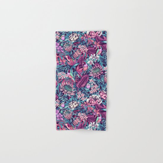 Stand Out! (electric blue) Hand & Bath Towel