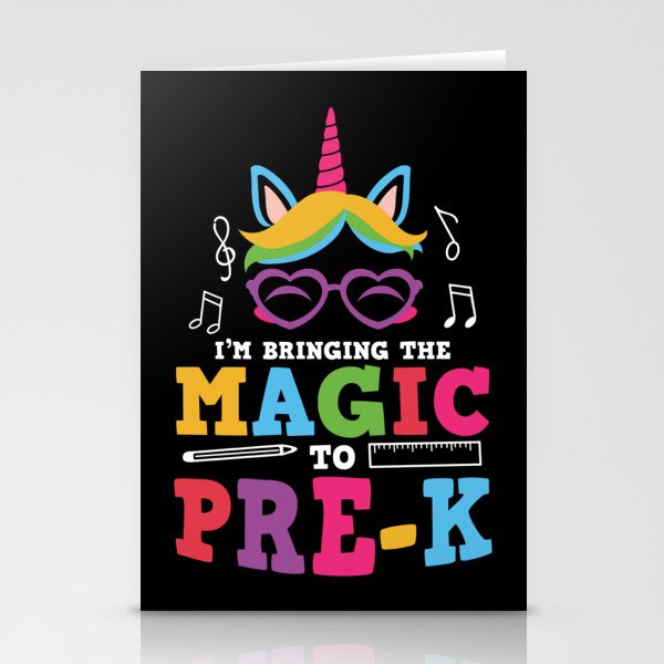 I'm Bringing The Magic To Pre-K Stationery Cards