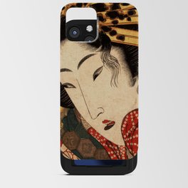1824 Geisha by Keisai Eisen iPhone Card Case