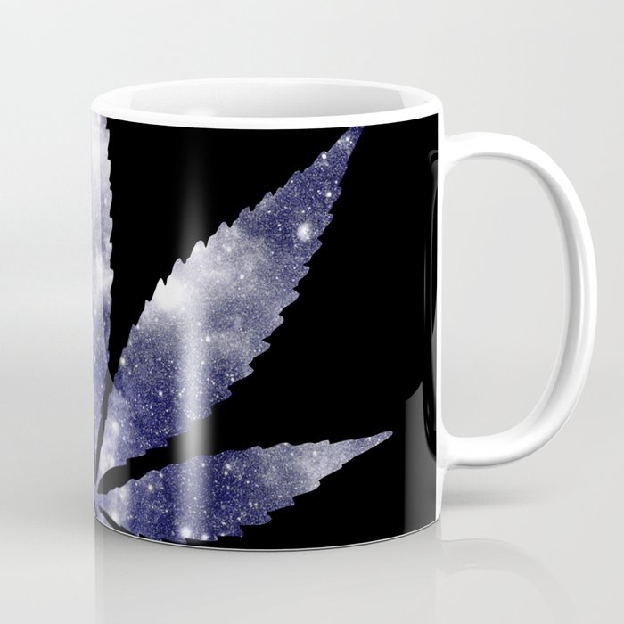 Weed : High Times dark blue Galaxy Coffee Mug