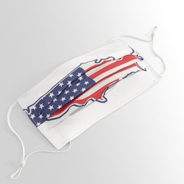 4th of July Independence Day American Face Mask