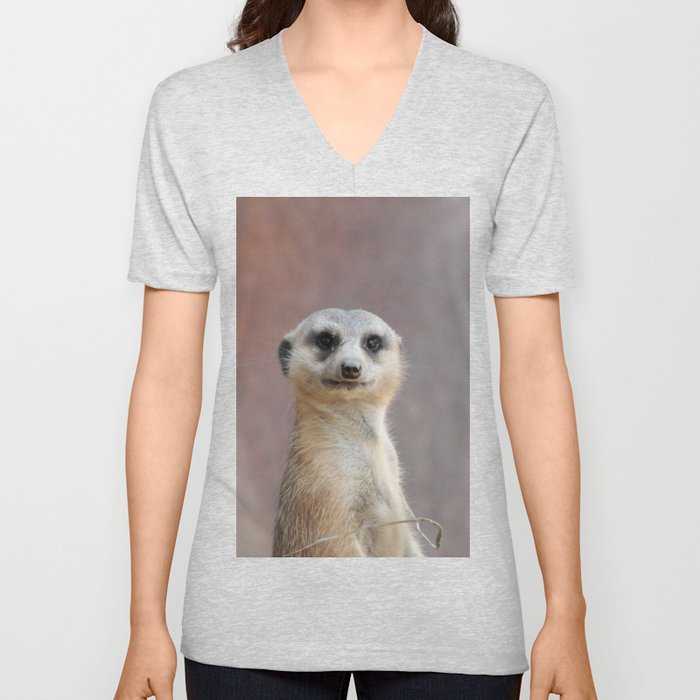 I Call Him Uncle Bob And He Was Ready For His Closeup V Neck T Shirt