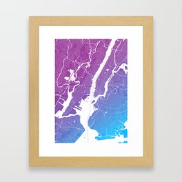Google Maps Framed Art Prints For Any Decor Style Society6