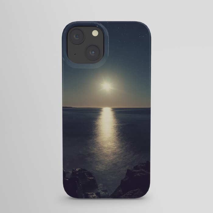 Reflecting Moonlight iPhone Case