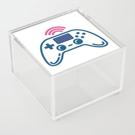 Linear gamepad for video gamers Acrylic Box